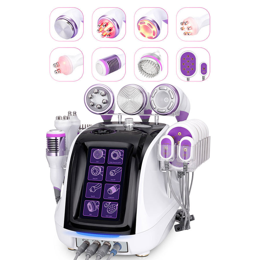 All sets of 9 in 1 40k Aristorm Ultrasonic Cavitation Machine