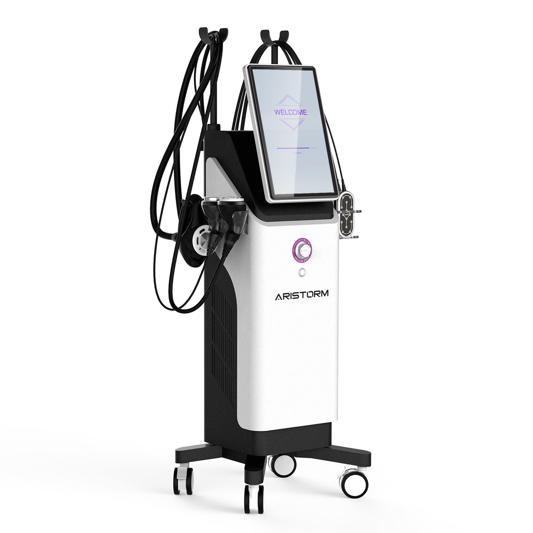 left side view of Aristorm 4 in 1 S Shape Cavitation Machine