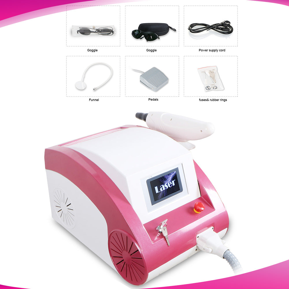 sets of Yag Tattoo and Eyebrow Lipline Removal Machine