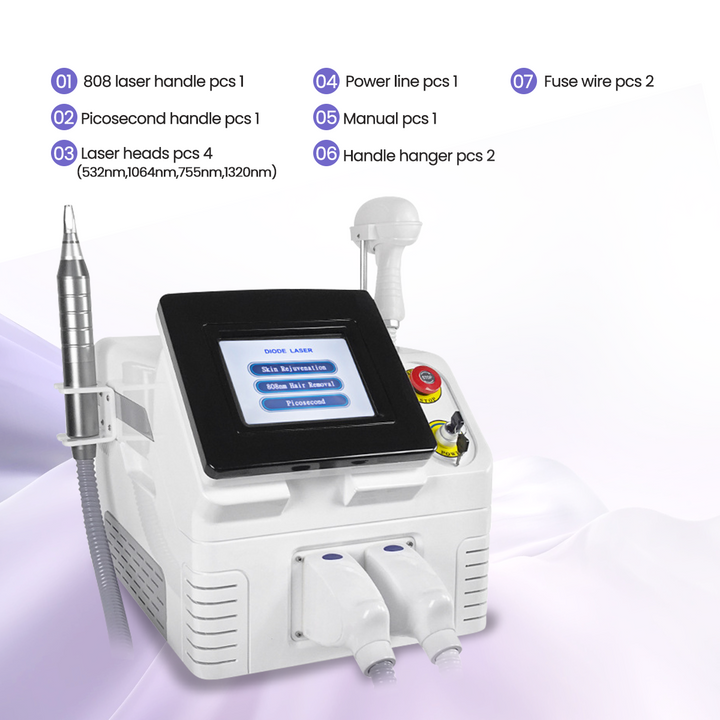 packing list of the machine