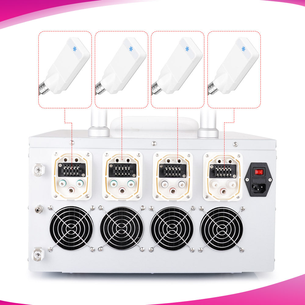 interfaces of Professional Cold Freezing Cryo Pads Machine