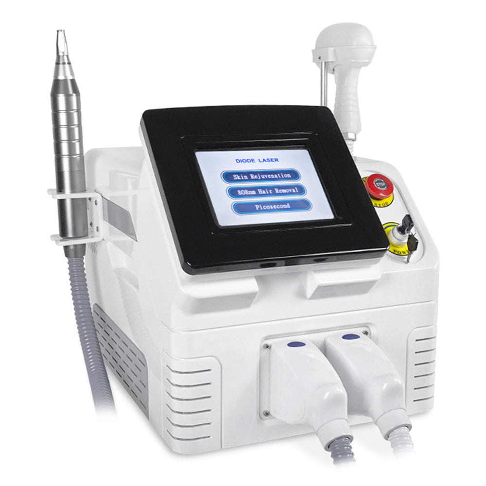 2 In 1 755NM Picosend 808NM Diode Laser Hair Tattoo Removal Equipment