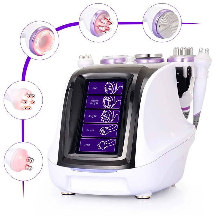 5 In1 40K Cavitation Radio Frequency Facial Machine