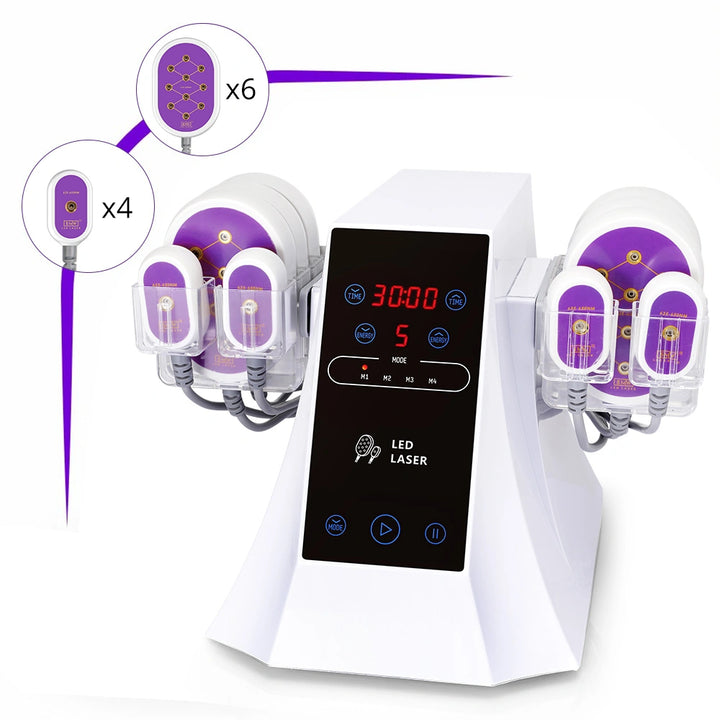 10 Pads Lipo Laser Machine