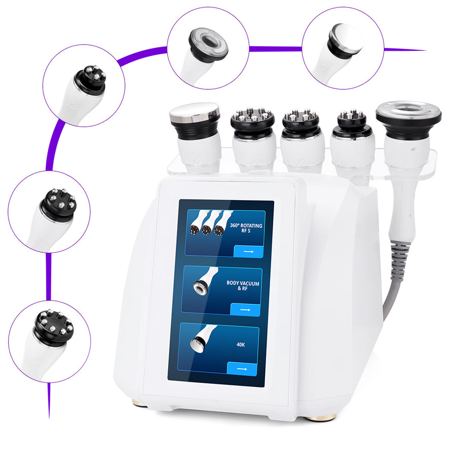 360° Automatic Rotary 5 In 1 Ultrasonic Cavitation Machine