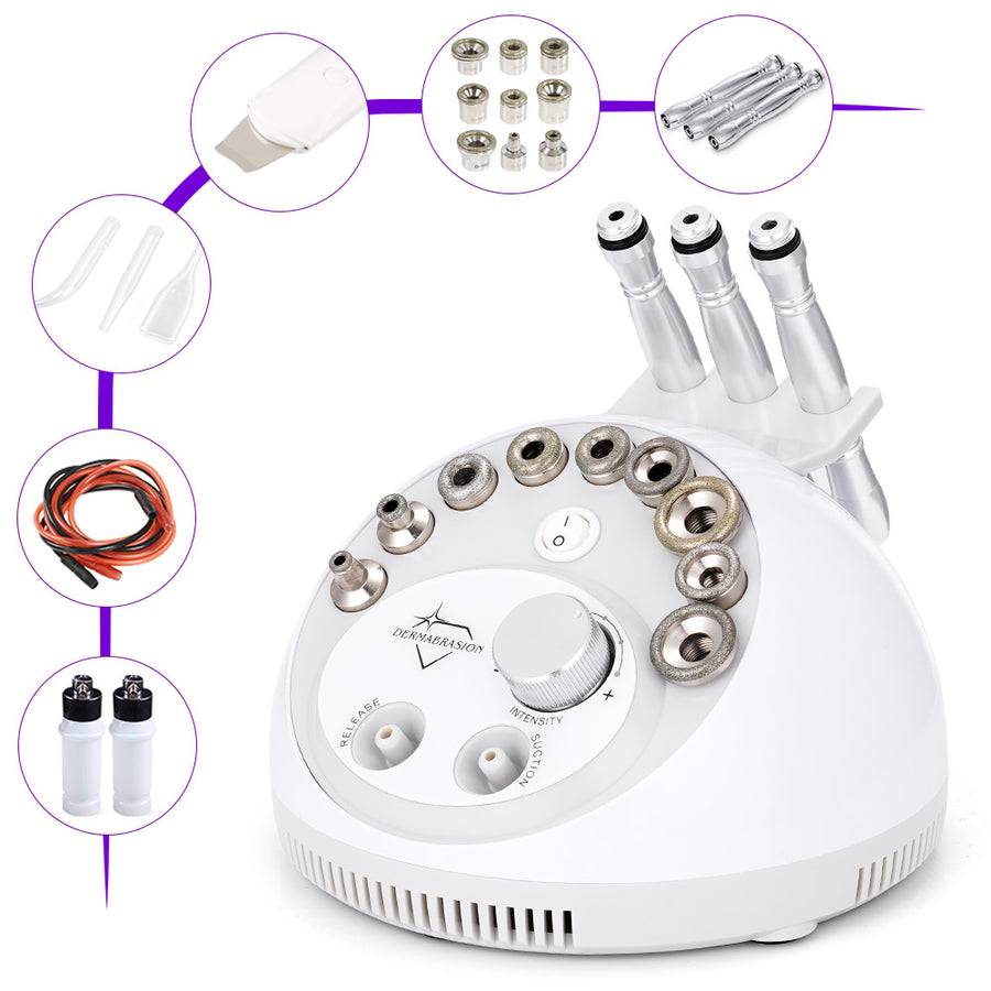 3 IN 1 Moisturize Ultrasound Dermabrasion Diamond Vacuum Machine