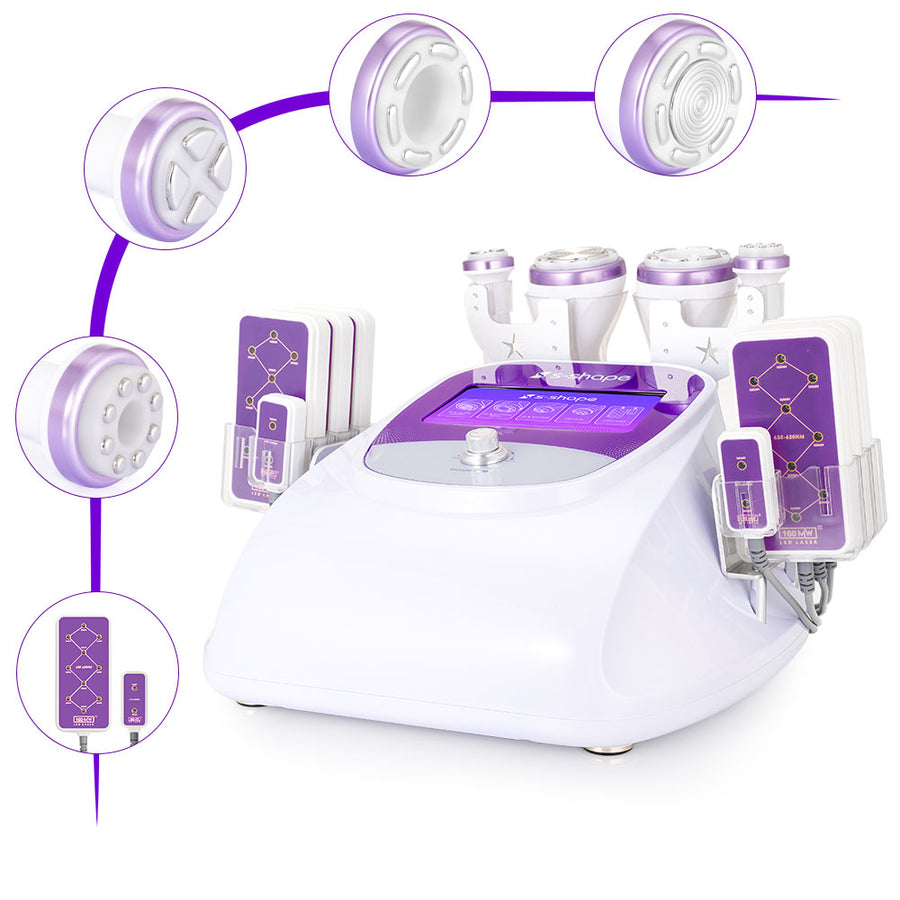 All sets of 30K Ultrasonic Cavitation 160mW Laser Lipo Machine