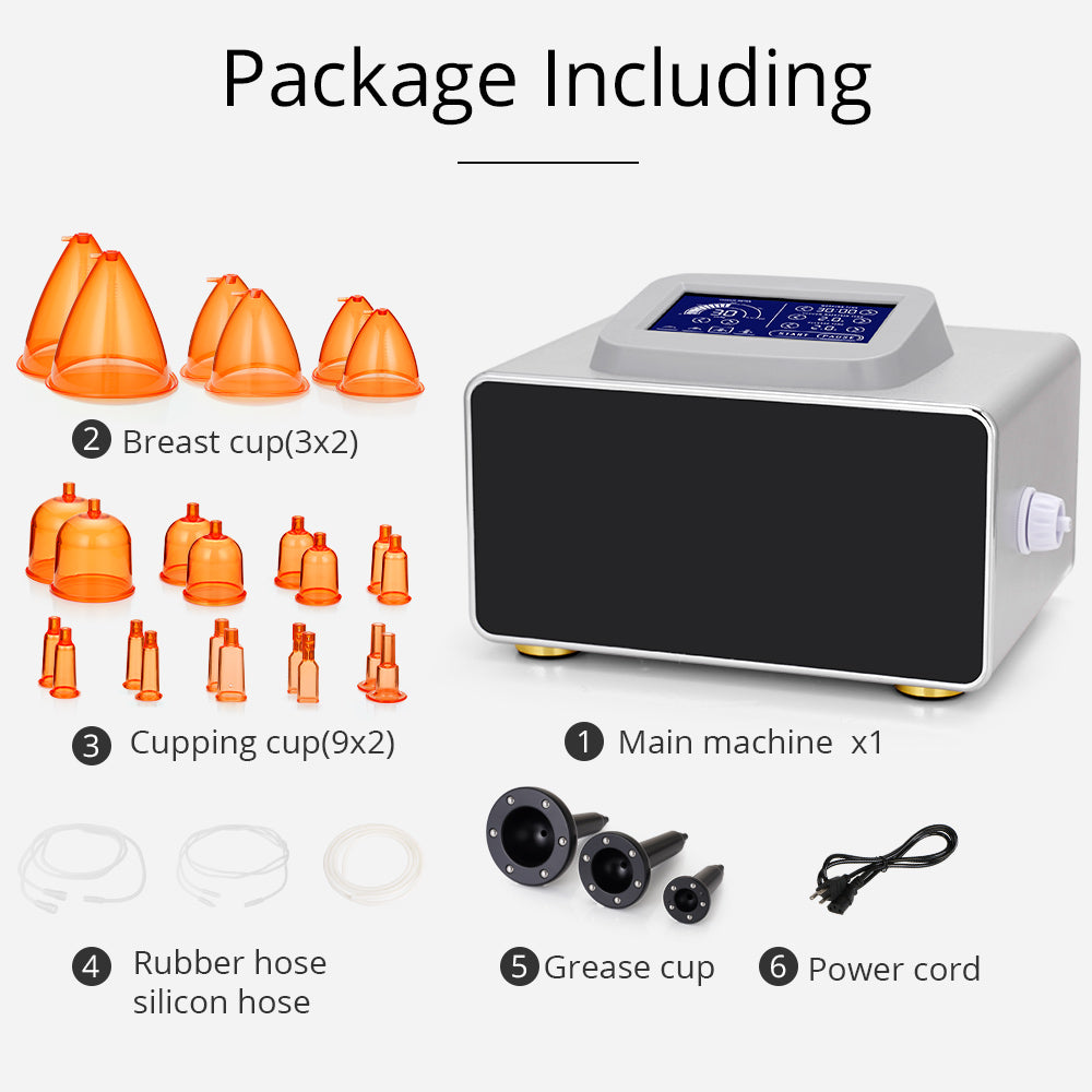 package list of SPA Use Vacuum Therapy Machine