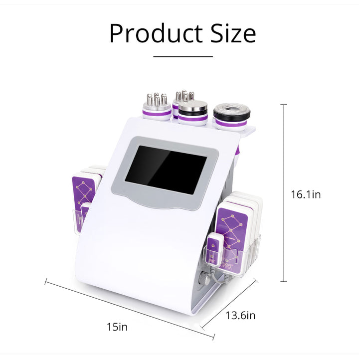 product size of the machine
