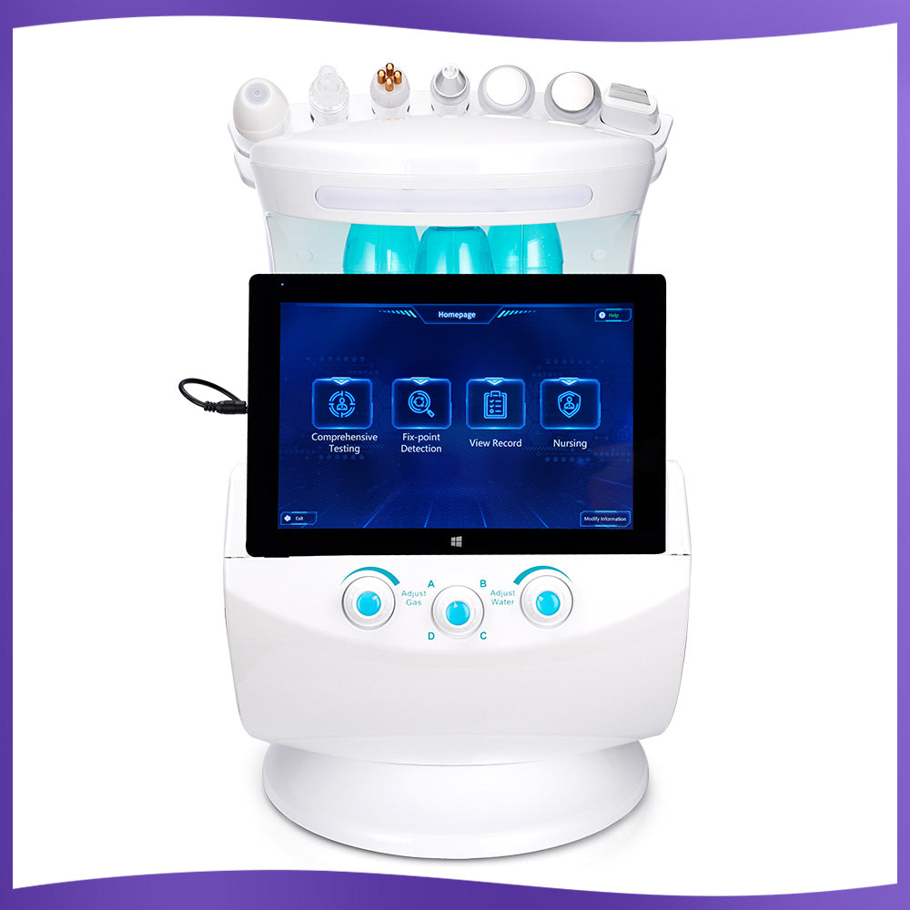 front side view of 7 in 1 Multifunctional Oxygen Therapy Machine