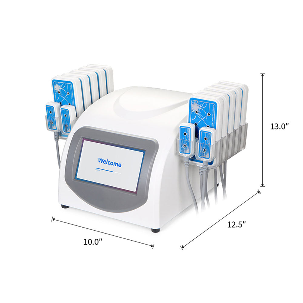 product size of the machine