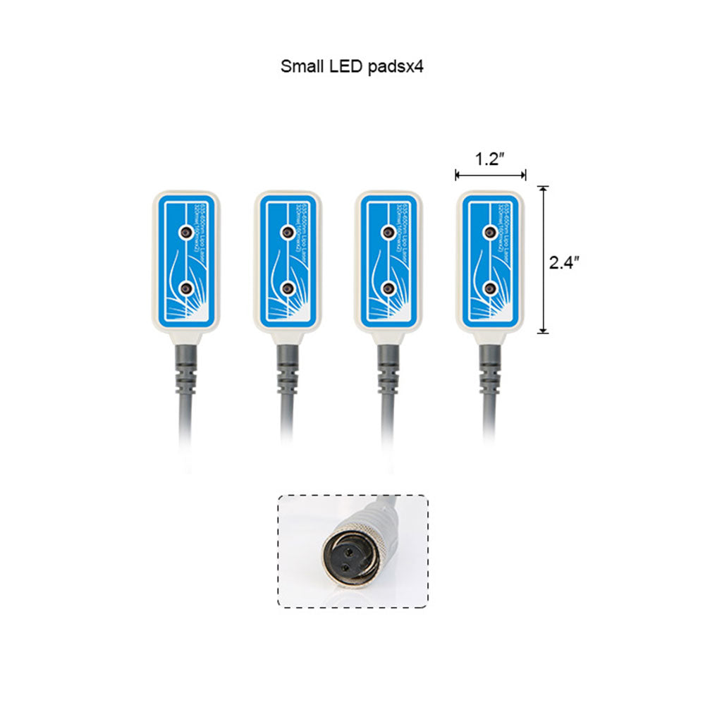 Small LED pads of 14 Pads 160mw LLLT Lipo Laser Machine