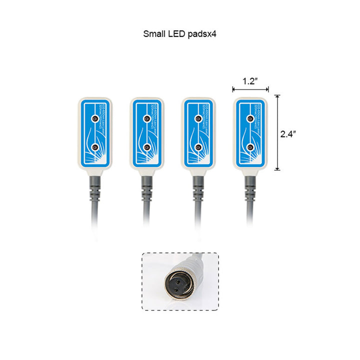 Small LED pads of 14 Pads 160mw LLLT Lipo Laser Machine