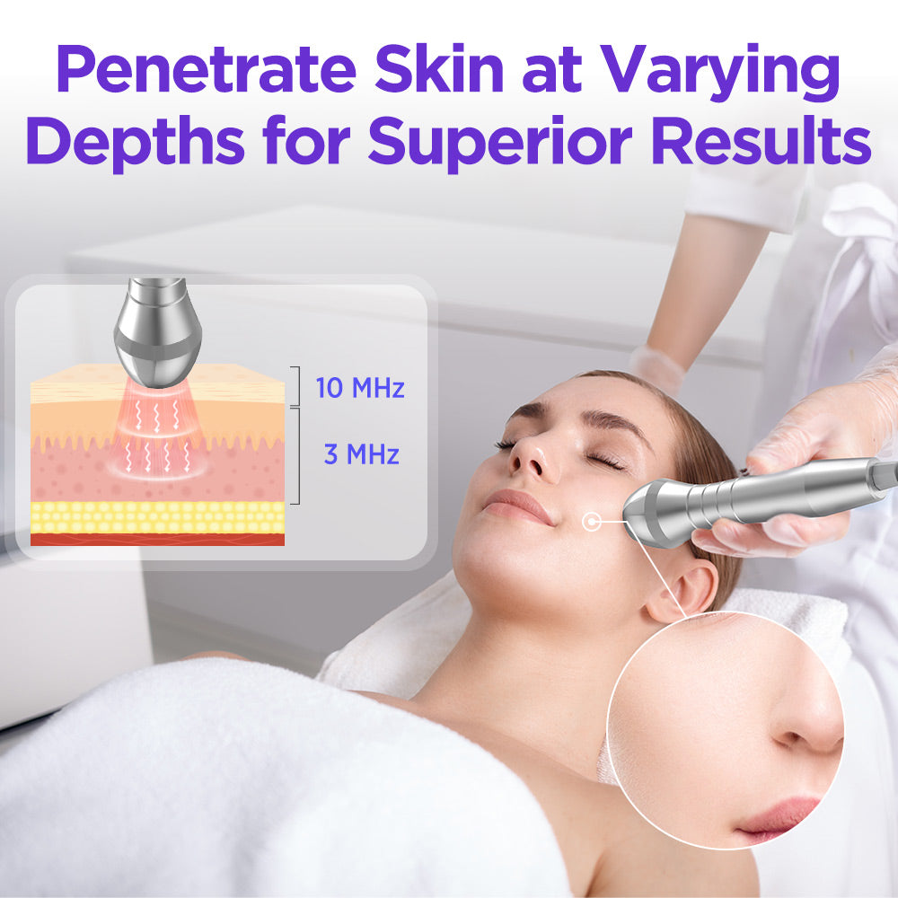 Pro Facial Care Machine With Dual Frequency ForSkin Rejuvenation Body Contouring