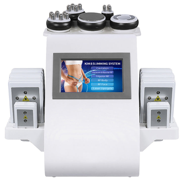 6 In 1 Laser Lipo Cavitation Weight Loss Vacuum Radio Frequency RF 40KHz Cavi