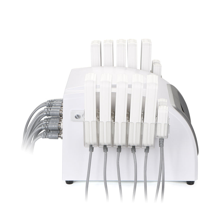 Left side view of 14 Pads 160mw LLLT Lipo Laser Machine