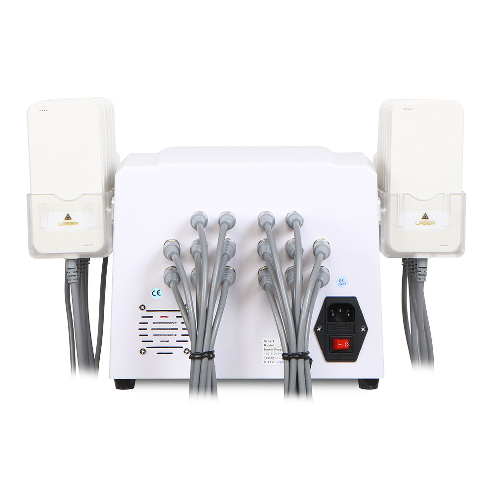 back side view of Professional 5mw Lipo Laser LLLT Machine