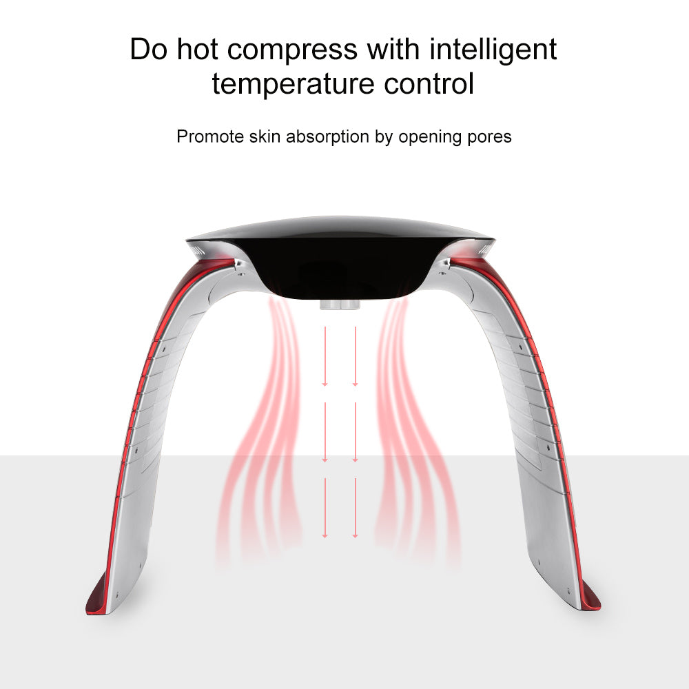 Skin care 7 colors PDT LED Face Care Hot and Cold Spray SPA Anti Aging Energy LED Skin Care device
