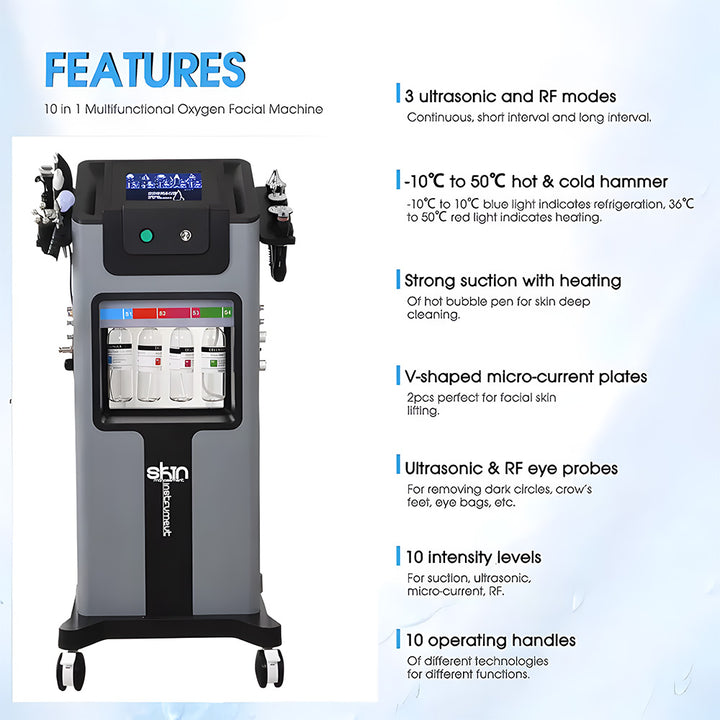 features of the machine