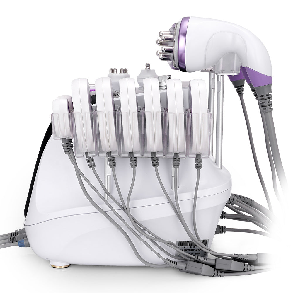 Right side view of 9 in 1 40k Aristorm Ultrasonic Cavitation Machine