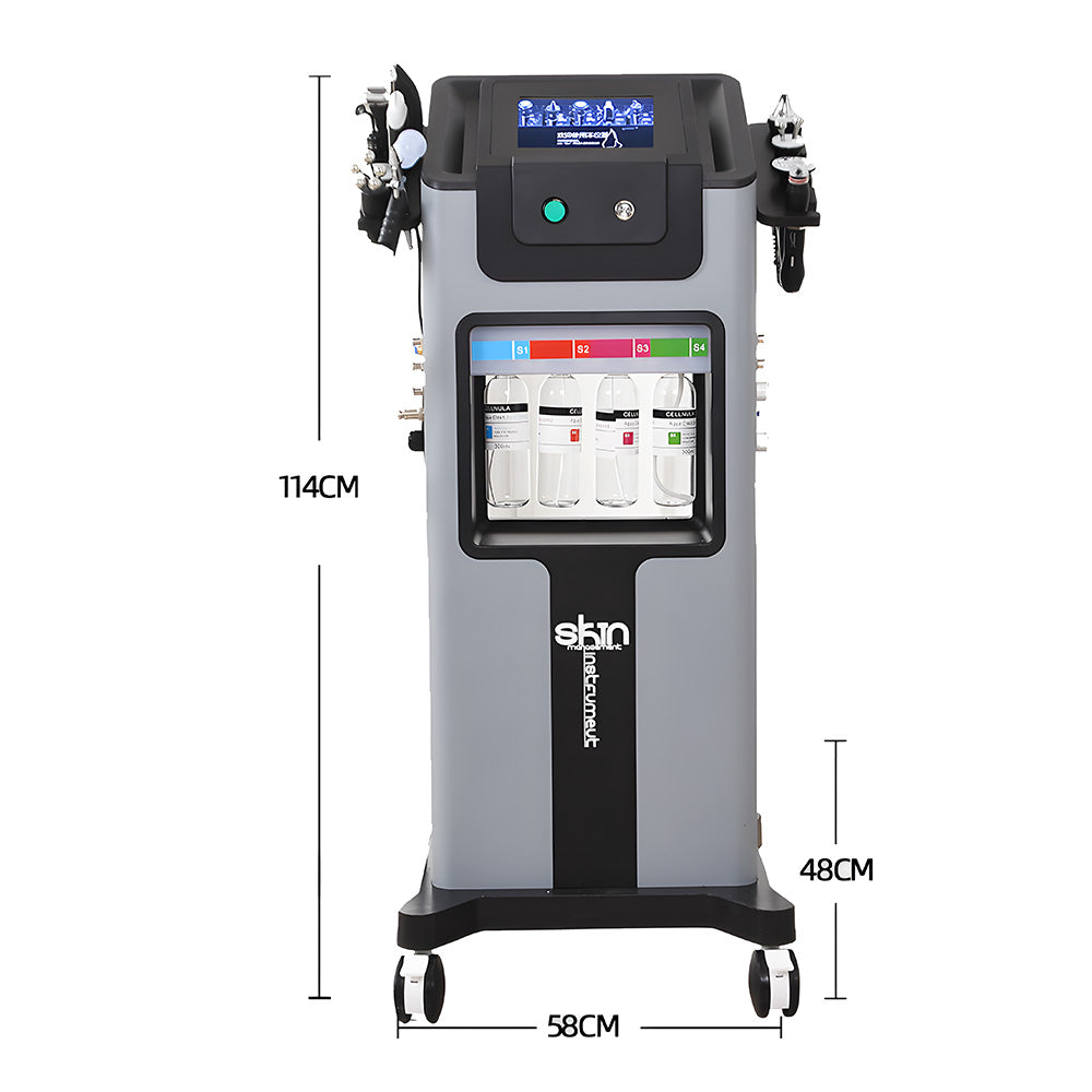 product size of the machine