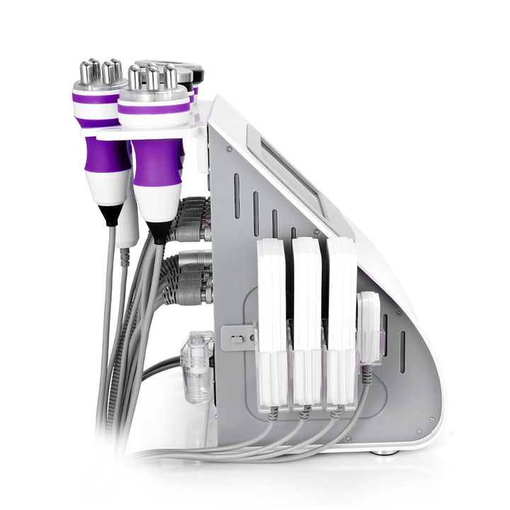 Left side view of 6 In 1 40k Cavitation Machine 2.0