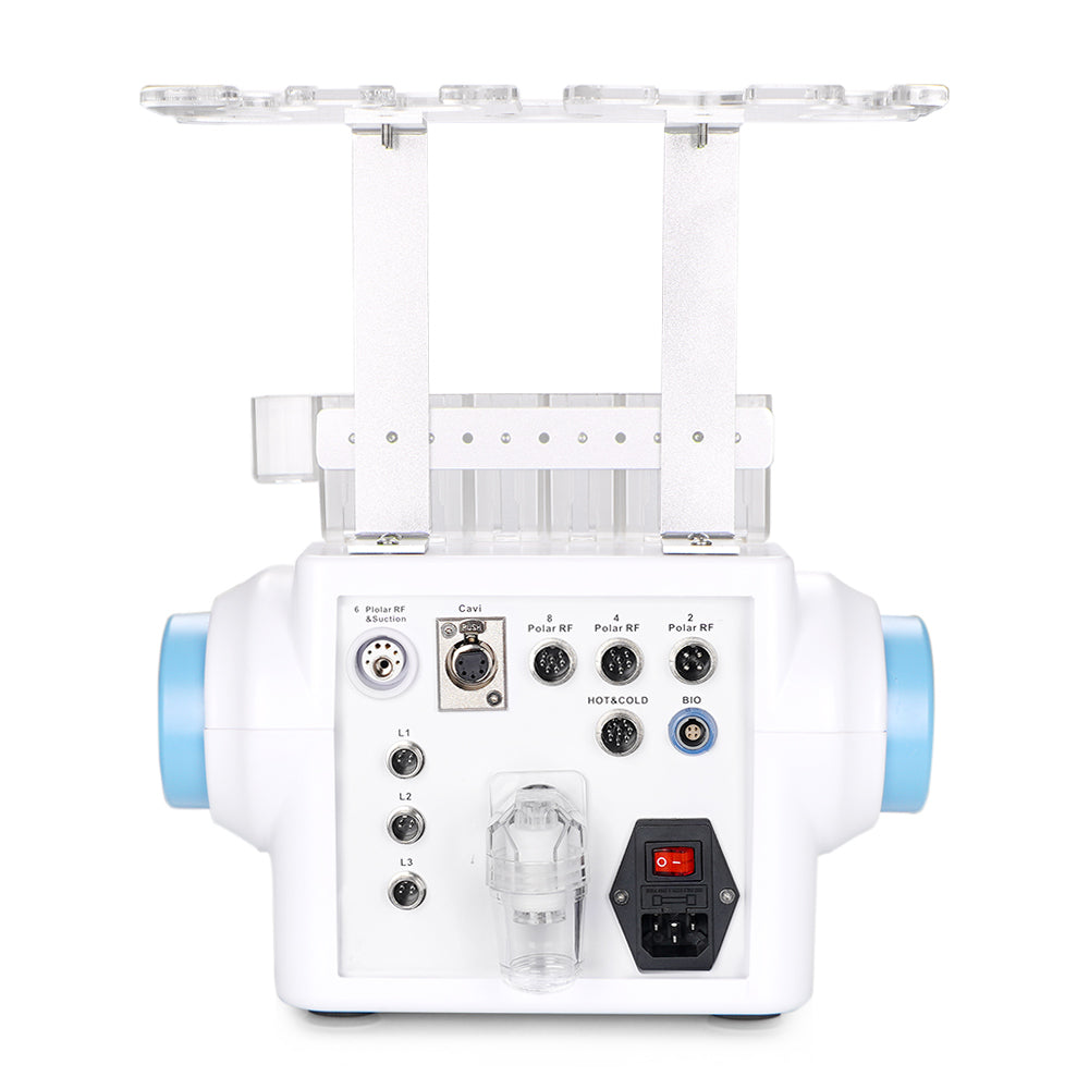 Interfaces of 8 in 1 Ultrasonic 40khz Vaccum Machine