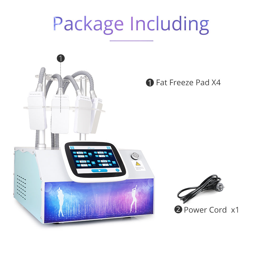 package listing of Professional Cold Freezing Cryo Pads Machine