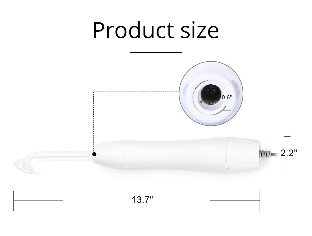 Product size of Portable High Frequency Facial Machine