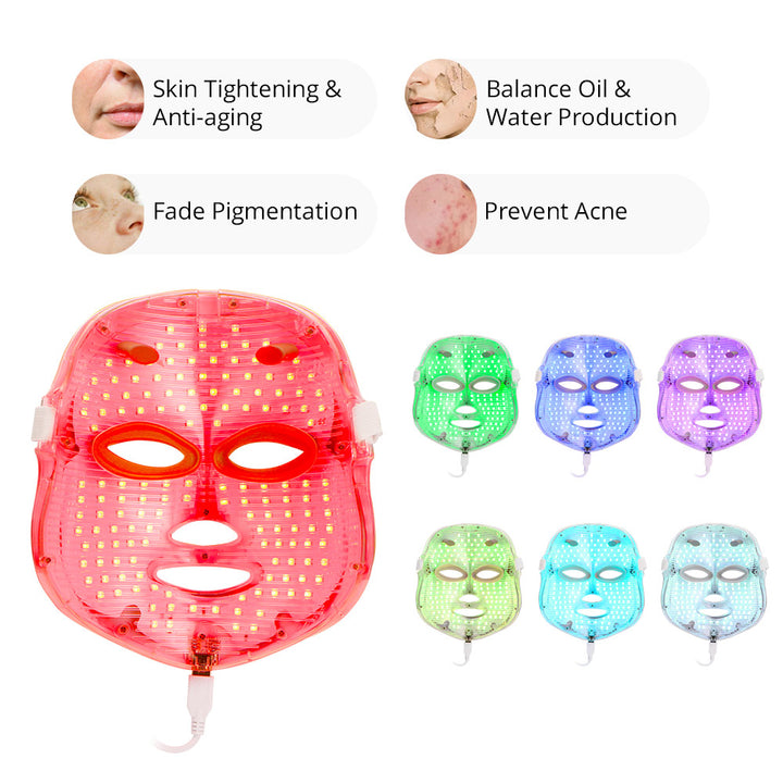 different colors of the mask