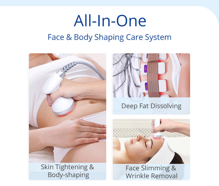 using 6 in 1 S Shape 30k Cavitation Machine