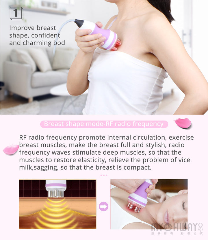 Mini 2 In1 Multipolar RF Radio Frequency Facial Wrinkle Removal Body Contouring Machine