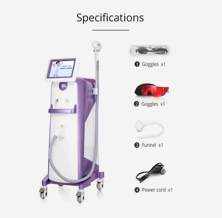 specifications of Diode Laser Machine