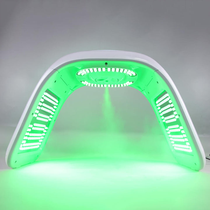 green light of the machine