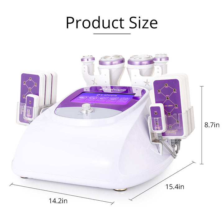 Product size of 30K Ultrasonic Cavitation 160mW Laser Lipo Machine