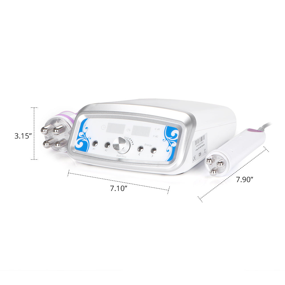 Mini 2 In1 Multipolar RF Radio Frequency Facial Wrinkle Removal Body Contouring Machine