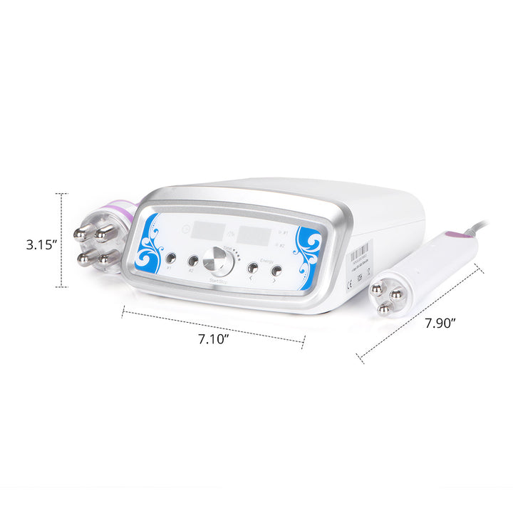 Mini 2 In1 Multipolar RF Radio Frequency Facial Wrinkle Removal Body Contouring Machine