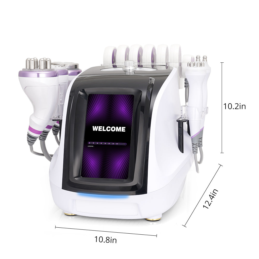 Product size of 80k 6 In 1 Ultrasonic Cavitation Machine