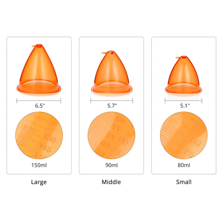 Vacuum cups of S Shape Ultrasonic Cavitation Machine