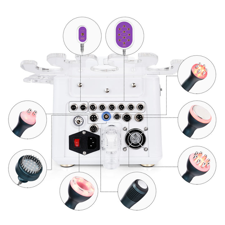 Professional 9 IN 1 Vacuum Ultrasonic Cavitation Radio Frequency Machine