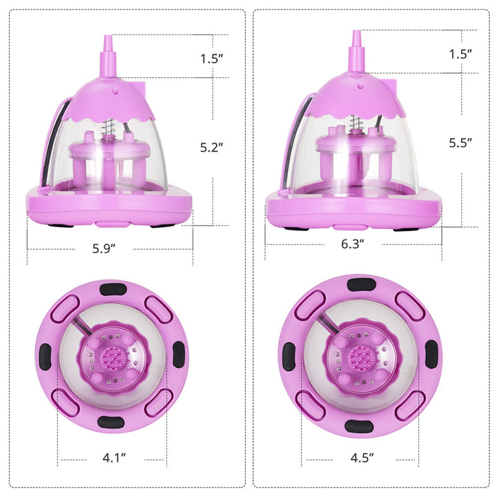 Cup sizes of 2 Sizes Vacuum Therapy Machine