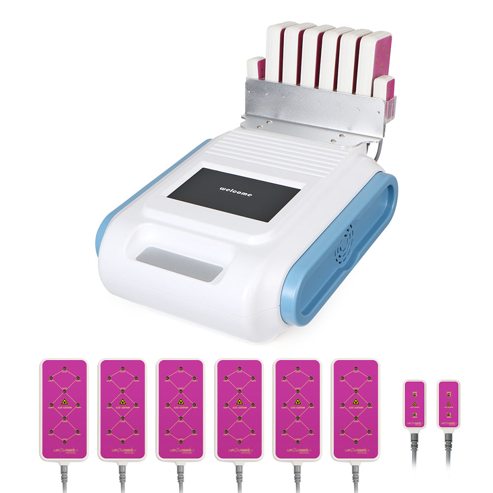 8 Pads Diode 160mw Laser Lipo Pads Machine