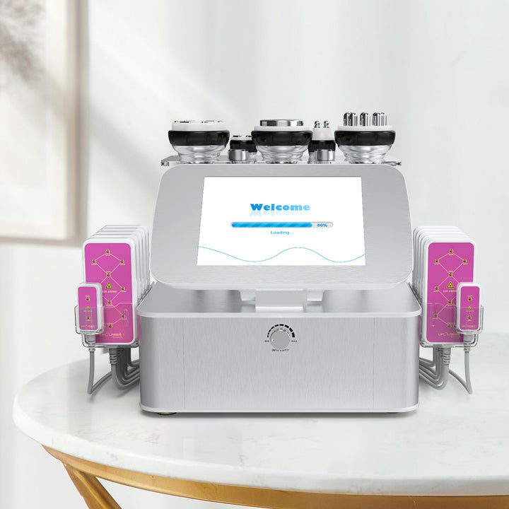 front side view of 7 in 1 Cavitation Ultrasonic Machine