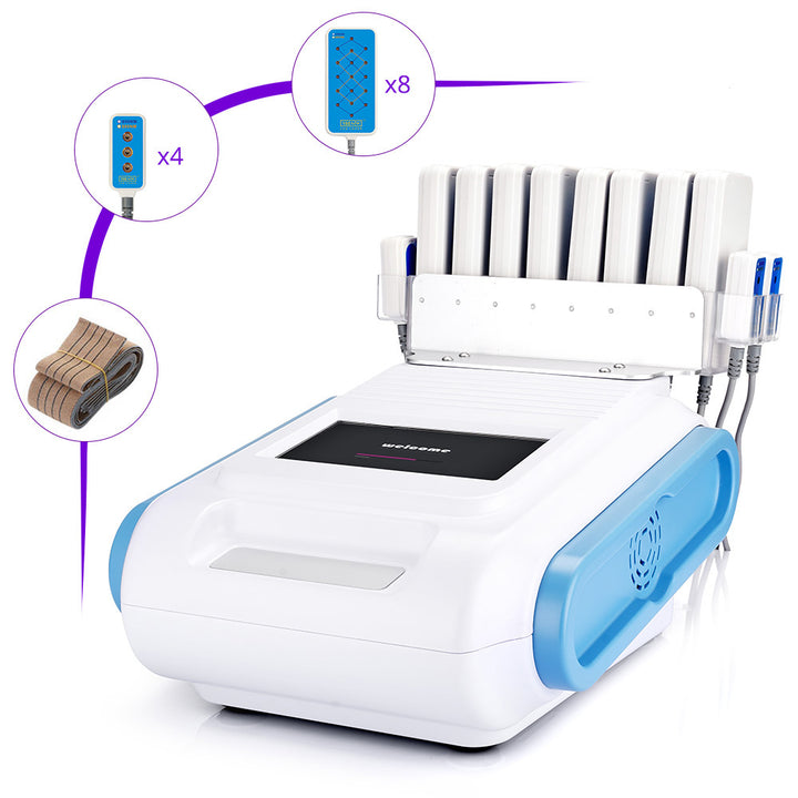 12 Pads 650nm & 980nm Lipo Laser Machine