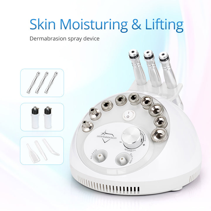 skin moistuuring & lifting of the machine