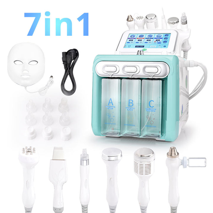 7-in-1 Hydra Dermabrasion H2O2 Aqua Peeling Beauty Machine Facial Rejuvenation