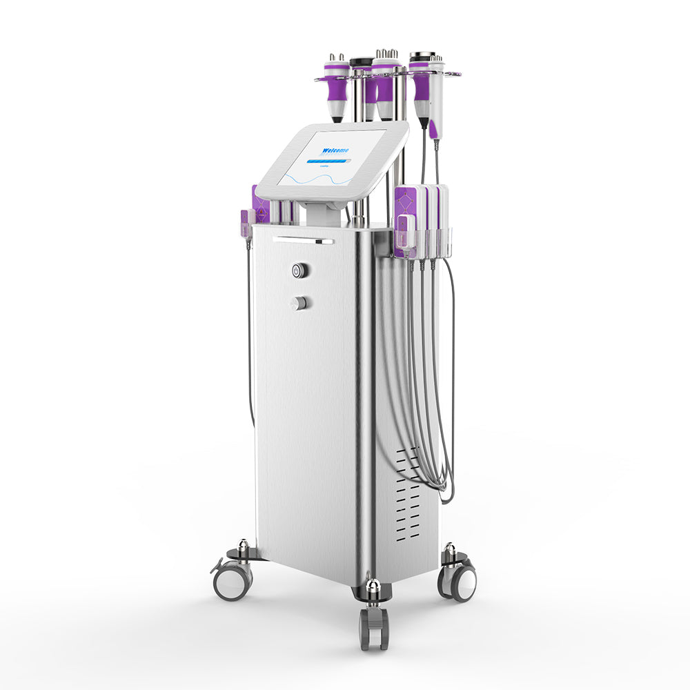 Right side view of Stand 6 In 1 Ultrasonic Cavitation Radio Frequency Machine