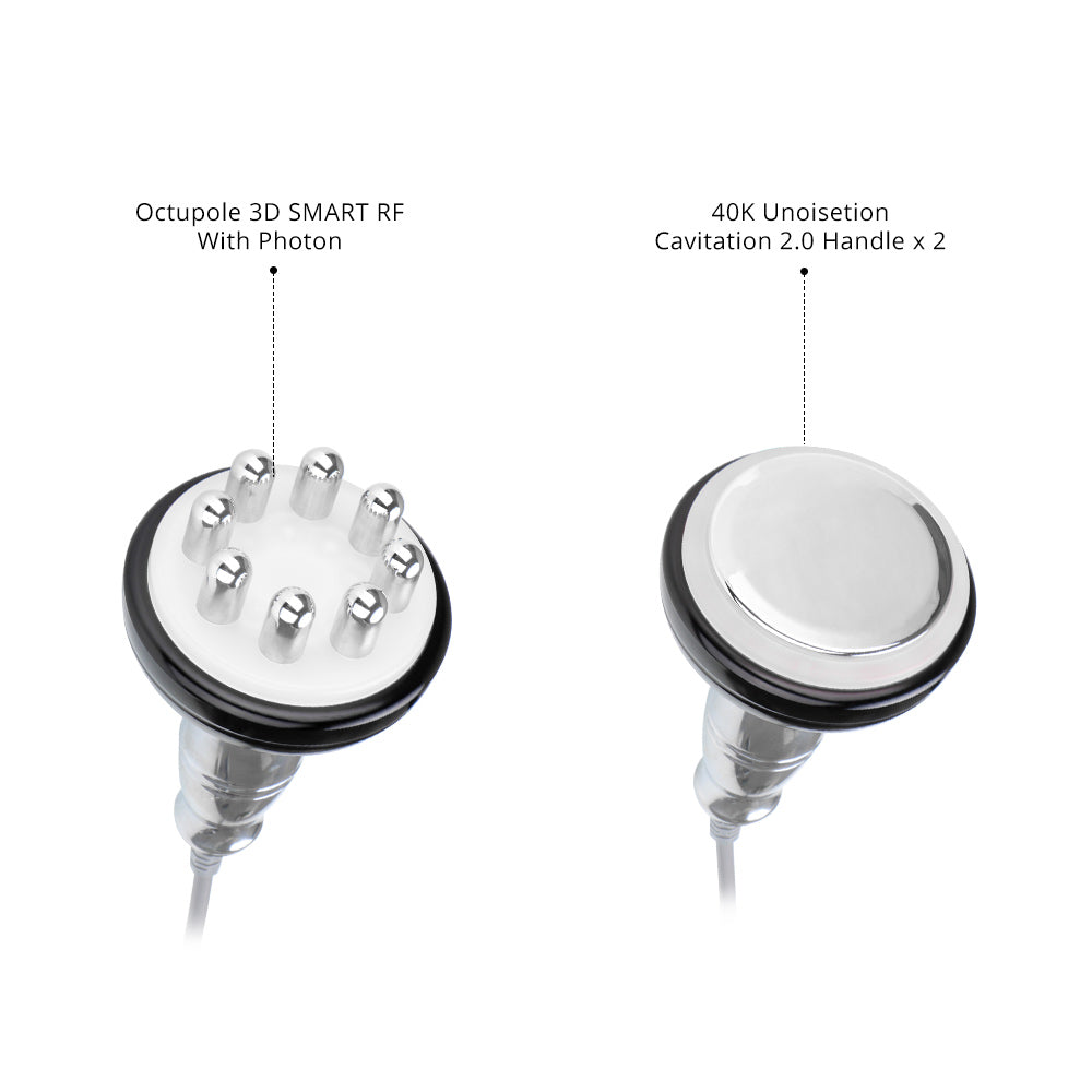 RF and cavitation handles