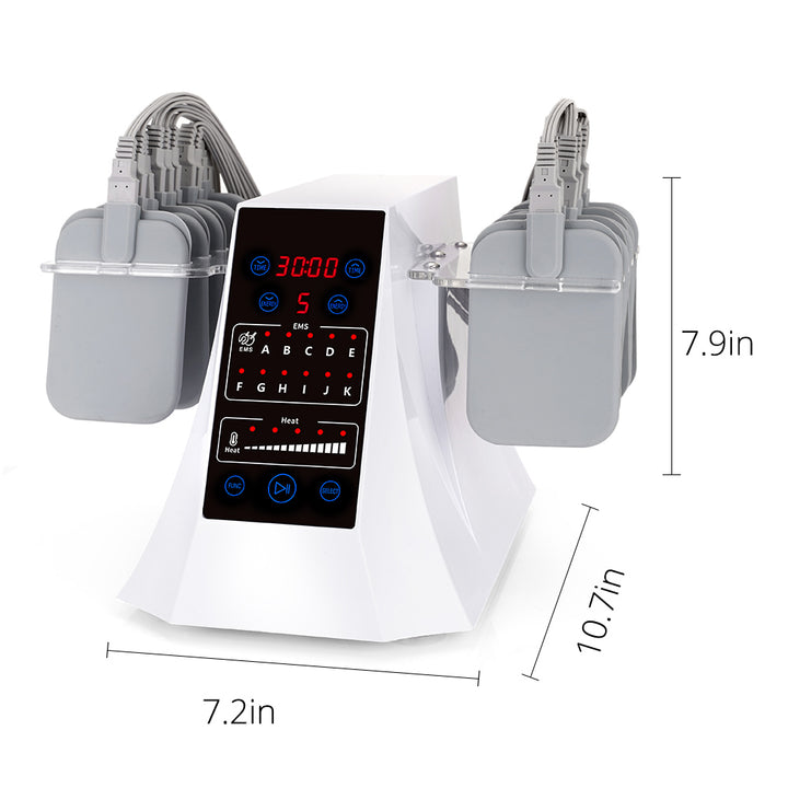 product size of 2 IN 1 Microcurrent Muscle Stimulator EMS BIO Machine