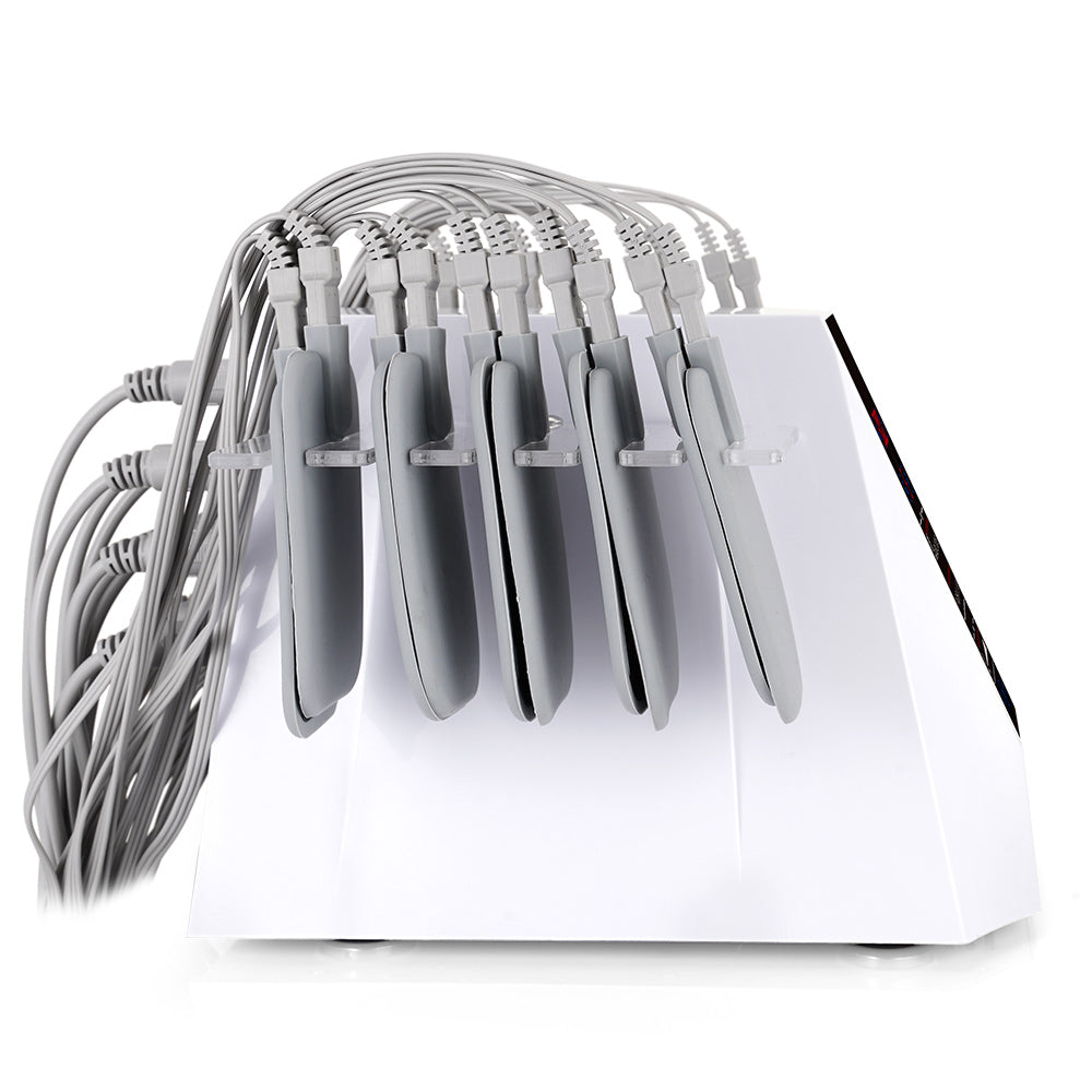 left side view of 2 IN 1 Microcurrent Muscle Stimulator EMS BIO Machine